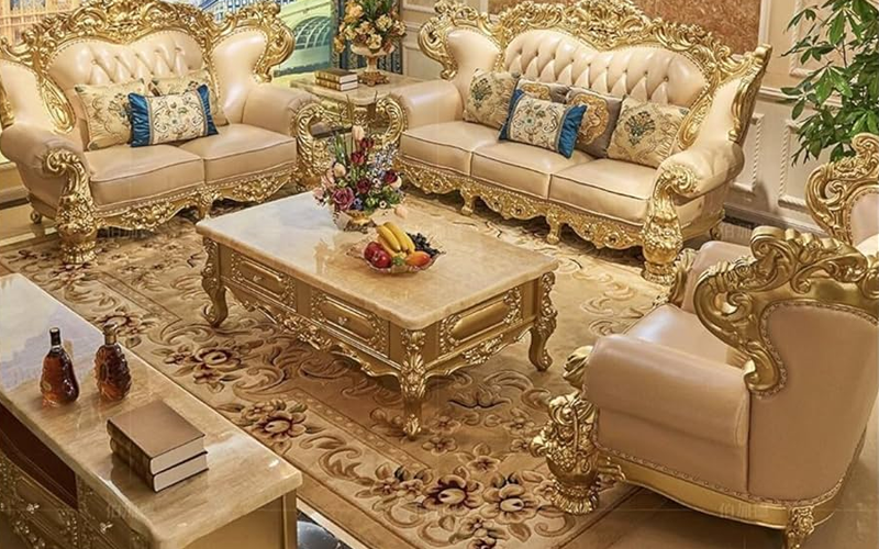 Custom Maharaja Sofa